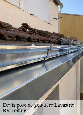 Devis pose de gouttière lavastrie-15260 RR Toiture