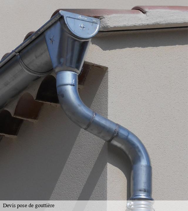 Devis pose de gouttière  la-monselie-15240 Logan Couverture 