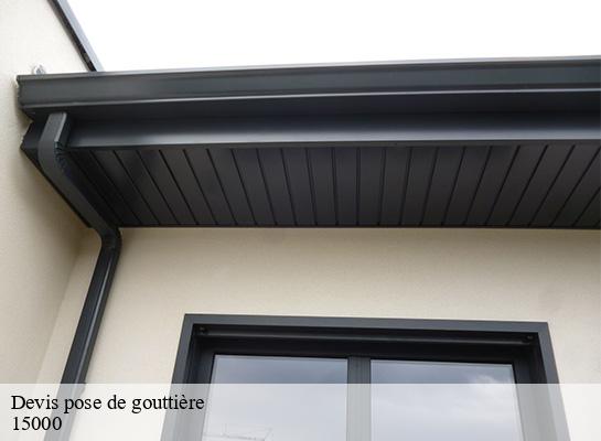 Devis pose de gouttière  naucelles-15000 MIODET ISAAC