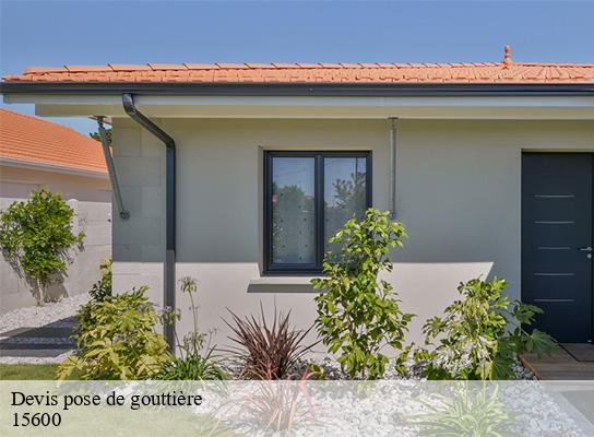 Devis pose de gouttière  quezac-15600 Logan Couverture 