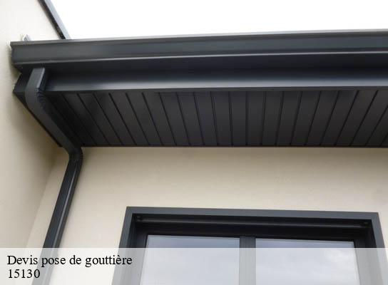 Devis pose de gouttière vezels-roussy-15130 RR Toiture