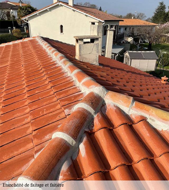 Etanchéité de faitage et faitière  chastel-sur-murat-15300 MIODET ISAAC
