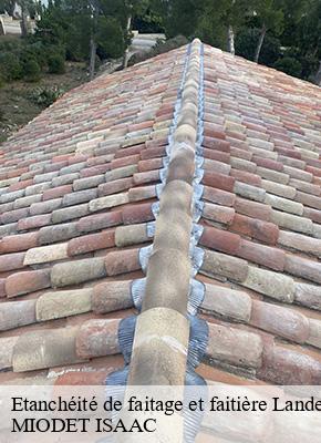 Etanchéité de faitage et faitière  landeyrat-15160 MIODET ISAAC