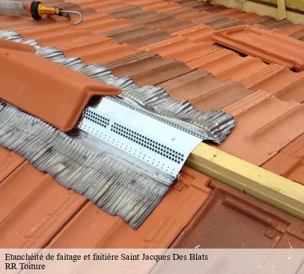 Etanchéité de faitage et faitière saint-jacques-des-blats-15580 RR Toiture