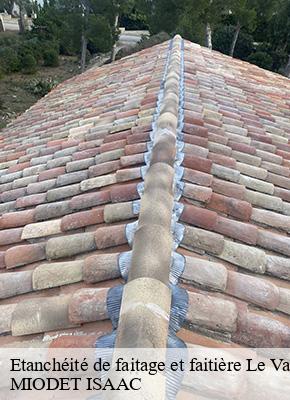Etanchéité de faitage et faitière  le-vaulmier-15380 MIODET ISAAC