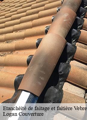 Etanchéité de faitage et faitière  vebret-15240 Logan Couverture 
