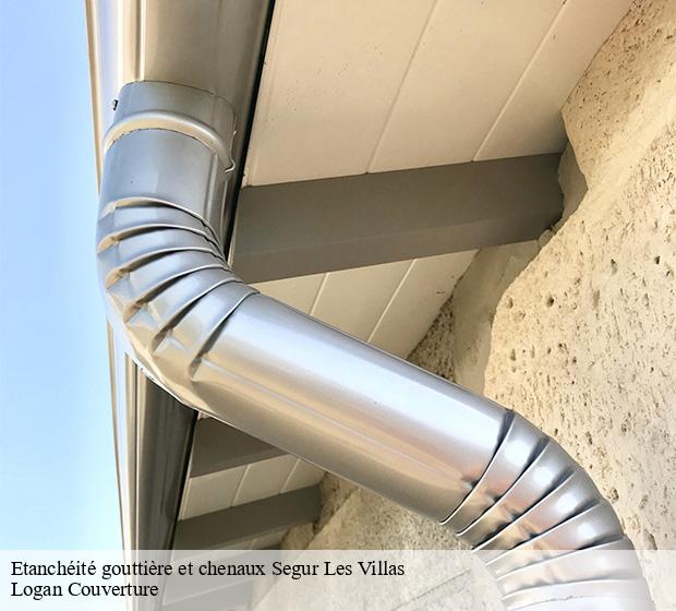 Etanchéité gouttière et chenaux segur-les-villas-15300 Logan Couverture