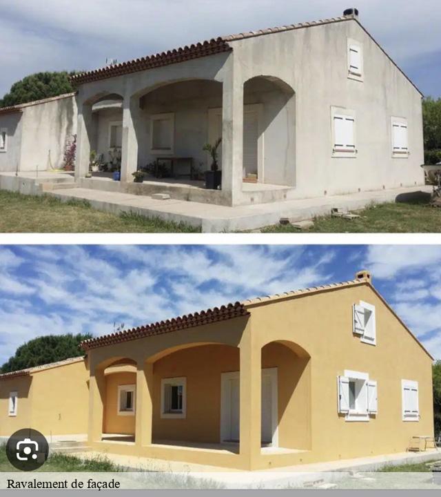 Ravalement de façade  chavagnac-15300 MIODET ISAAC