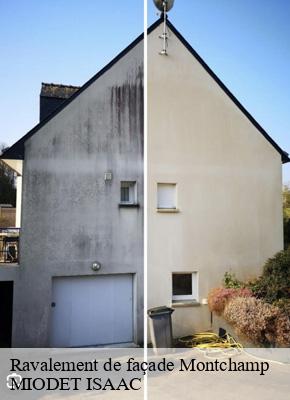 Ravalement de façade  montchamp-15100 MIODET ISAAC