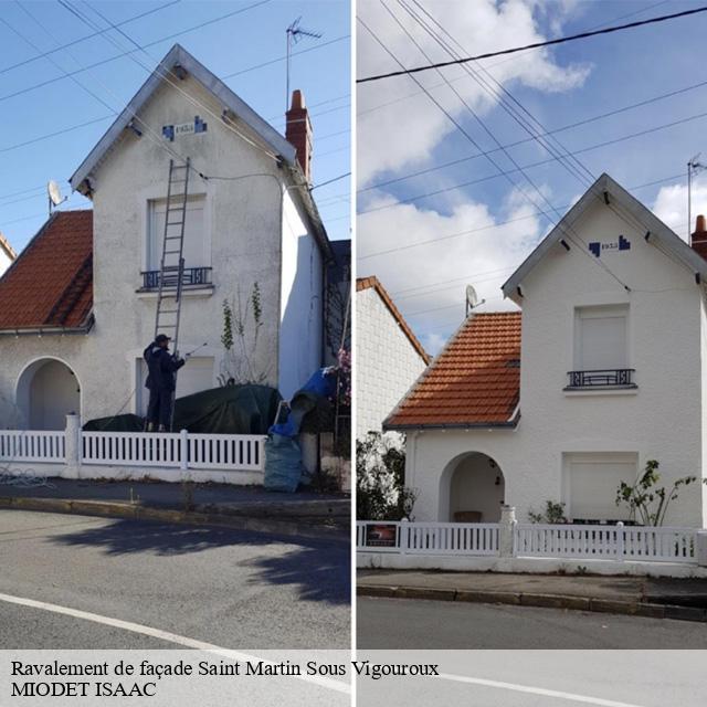 Ravalement de façade  saint-martin-sous-vigouroux-15230 MIODET ISAAC