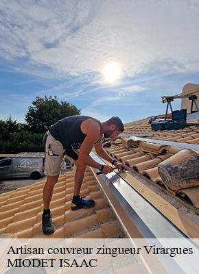 Artisan couvreur zingueur  virargues-15300 MIODET ISAAC