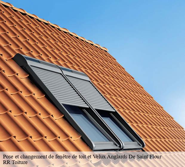 Pose et changement de fenêtre de toit et Velux anglards-de-saint-flour-15100 RR Toiture