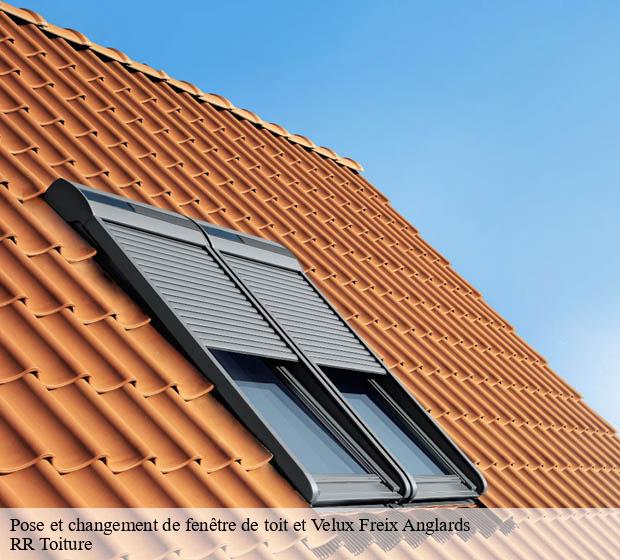Pose et changement de fenêtre de toit et Velux freix-anglards-15310 RR Toiture