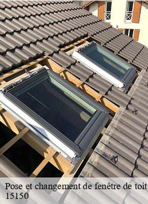 Pose et changement de fenêtre de toit et Velux montvert-15150 Logan Couverture