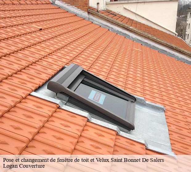 Pose et changement de fenêtre de toit et Velux  saint-bonnet-de-salers-15140 Logan Couverture 