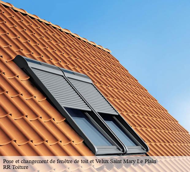 Pose et changement de fenêtre de toit et Velux saint-mary-le-plain-15500 RR Toiture