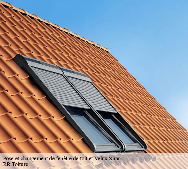Pose et changement de fenêtre de toit et Velux siran-15150 RR Toiture