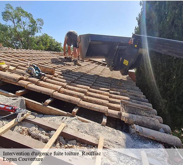 Intervention d'urgence fuite toiture rouffiac-15150 Logan Couverture