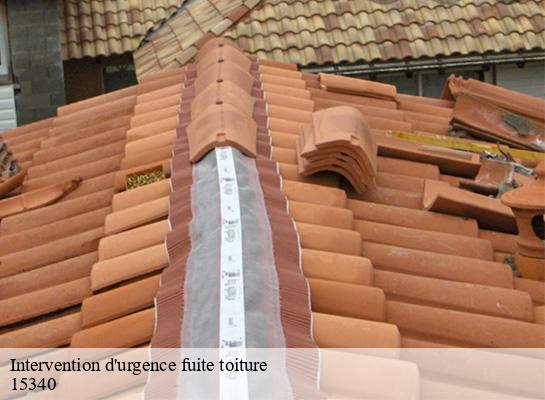 Intervention d'urgence fuite toiture   senezergues-15340 MIODET ISAAC