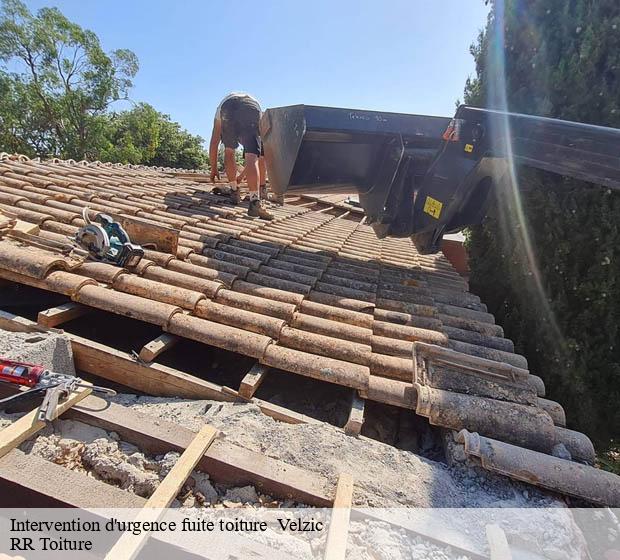 Intervention d'urgence fuite toiture velzic-15590 RR Toiture