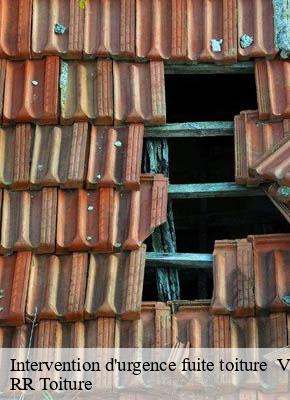 Intervention d'urgence fuite toiture virargues-15300 RR Toiture